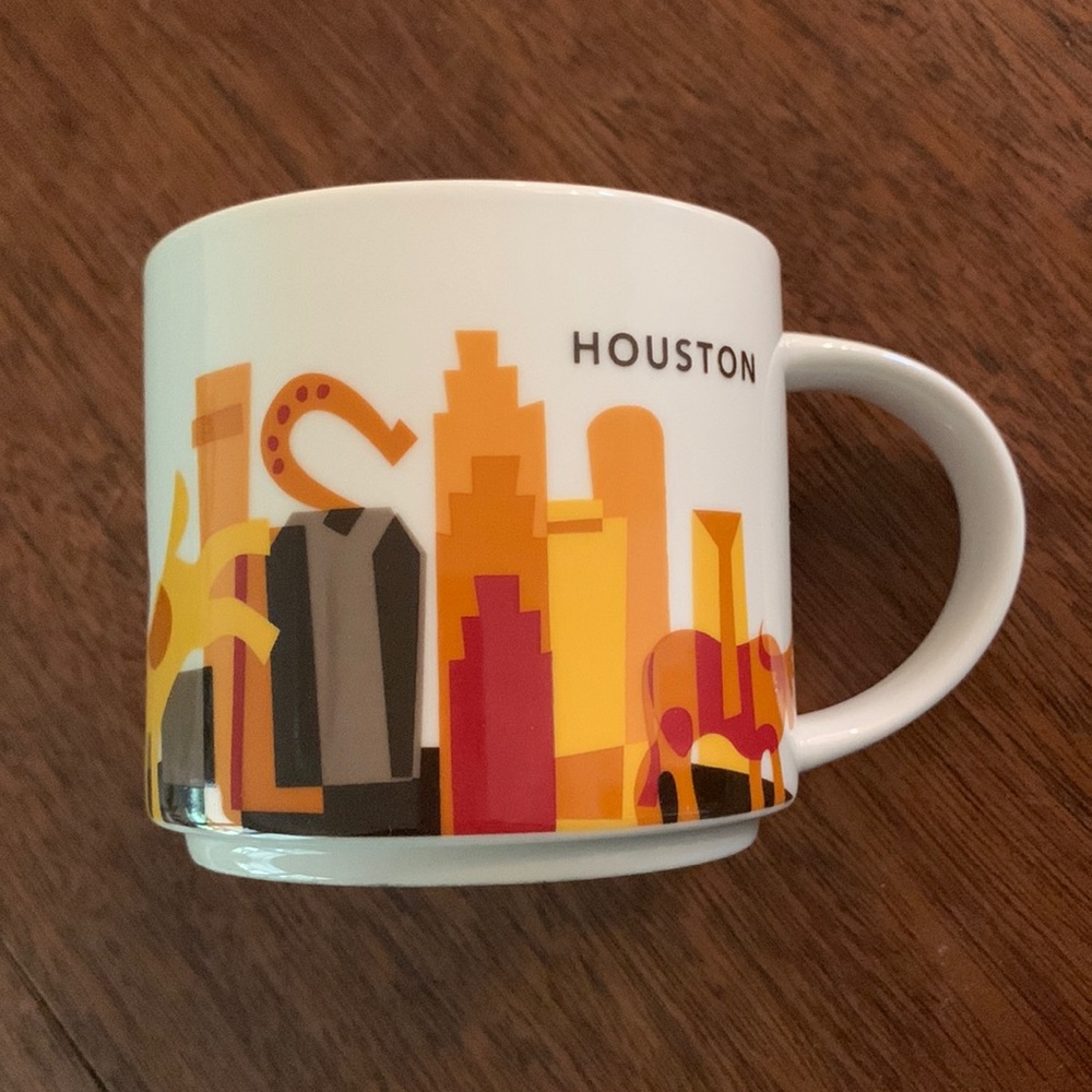Starbucks where you are coffee cup HOUSTON